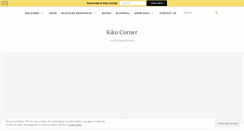 Desktop Screenshot of kikucorner.com