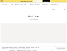 Tablet Screenshot of kikucorner.com